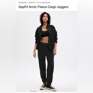 GapFit Arctic Fleece Cargo Joggers